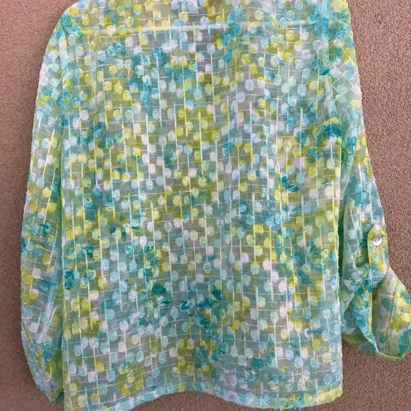 Ruby Rd. Sheer Top - Picture 7 of 7